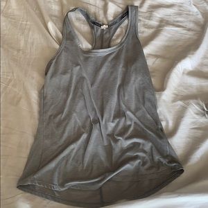 Striped work out tank